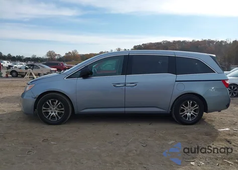 2013 Honda Odyssey Ex-L from USA, damaged, VIN 5FNRL5H66DB032608